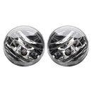 2007–2013 GMC Sierra 1500 Paar Nebelscheinwerfer vorne Lampen mit Glühbirnen