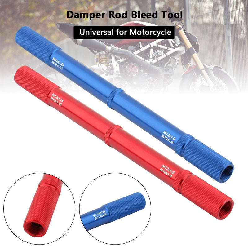 Universal Motorcykel Fork Bleed Tool DIY Suspension Repair Dämparstång