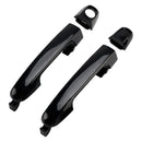 4-teiliges Set Türgriffe vorne/hinten links/rechts außen für Hyundai i20 PB 2009-2015