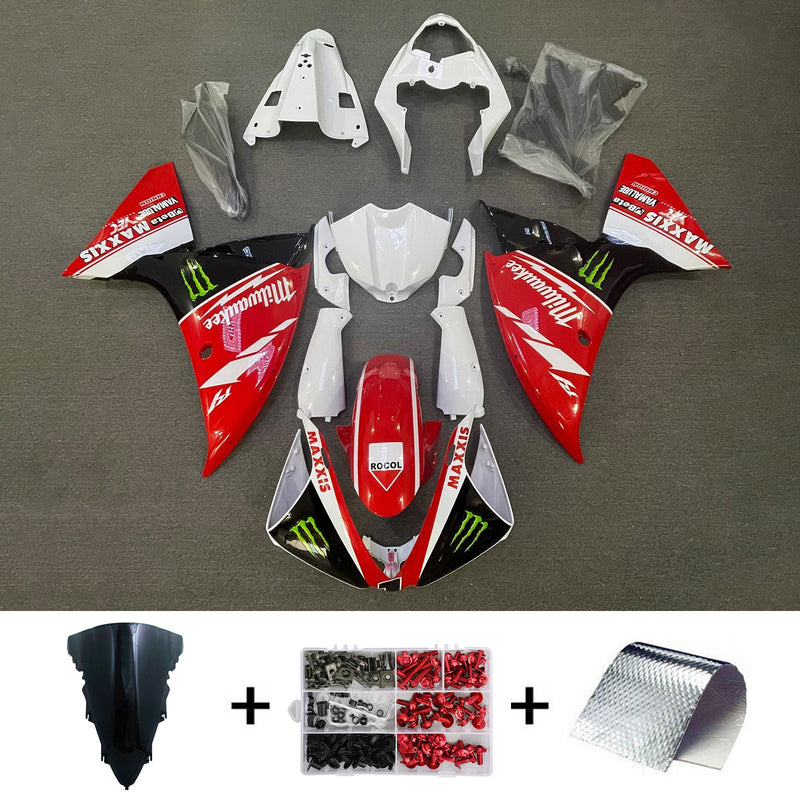 2012-2014 Yamaha YZF-R1 insprutningsskyddssats kropp plast ABS