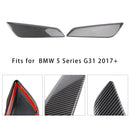 2017+ BMW 5 Series G30 G31 Carbon Fiber Style Kotflügel Seitenlüftungsleisten