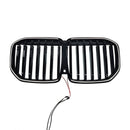 Frontstoßstangengrill mit LED-Beleuchtung, schwarz, einzeilig, passend für BMW X7 G07 (2023–2026)