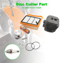 Kit de serviço de pistão de cilindro Stihl TS410 TS420 com filtro de ar 4238 020 1202