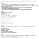 Linke LED-Rückleuchte für Audi Q5 MK2 Facelift 2021-2024, 5-polig