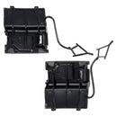 EIN Paar Auto Vorderen Stoßfänger Tow Haken Auge Abdeckung Kappe Für VW Touarge 2014 - 2018