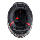 DOT Motorradhelm für Erwachsene, Street, Integralhelm, Orange