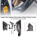 2023-2024 Honda CB750 Hornet Pan con platos decorativos de motor inferior Proteger cubierta