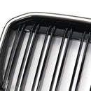 2019-2022 Velegnet til BMW X7 G07 dobbelt lamel frontgrill i højglans sort