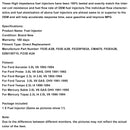 1 STÜCKE Kraftstoffinjektor CM4670 Fit Ford Ranger 2.9L 3.0L 3.8L V6 1985-1997 F03E-A2B