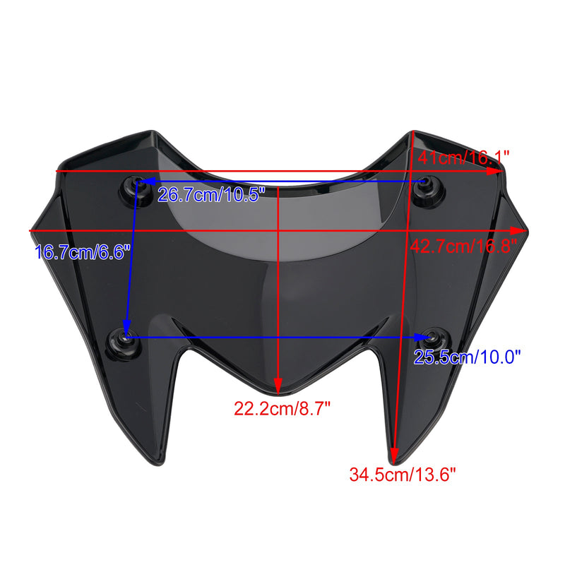 2022-2024 YAMAHA T-MAX 560 Windschutzscheibe Windschutz + Halterung