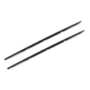 1992-1995 Honda Civic EG6 EG4 3D 2 STÜCKE L&amp;R Seitentür Fenster Gürtel Zierleiste