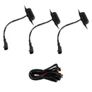 2023-2025 Ford Ranger Next Gen Wildtrak Gelbe LED-Leuchte Frontstoßstangengrill