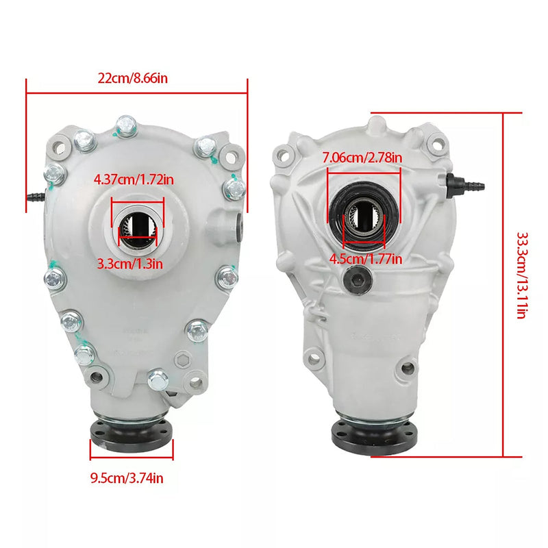 2011-2012 BMW X3 28iX (3.73 Ratio) Front Differential Carrier Assembly 3.73 Ratio 31507592002
