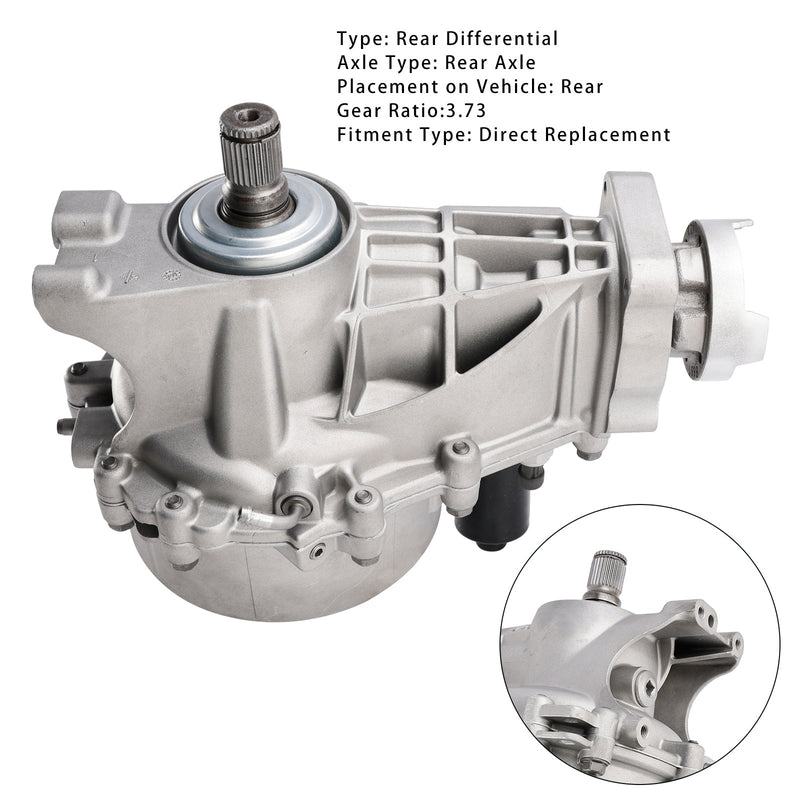 2019-2022 Jeep Cherokee Hinter Axle Diferencial Beam Montage 3.73 Poměr 53010758AE 53010758AF