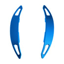 Steering wheel shift paddles for Renault Arkana 2021-24, aluminum blue