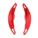 Patilhas de mudança de volante para Mini F54 F55 F56 F57, alumínio, vermelho