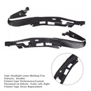 2 STÜCKE Frontstoßstange Scheinwerfer Unteren Formteil Für BMW 5 Series F10 F18 10-14