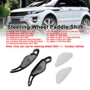 Hiilikuitutyylinen ohjauspyörän vaihteiston siipi, sovi Jaguar XF XEL F-Type