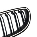 2004-2009 Für BMW 5er Limousine E60 520d 525d 530d 535d 2-teiliger Sport-Nierengrill in glänzendem Schwarz