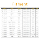 4 Stück Kraftstoffeinspritzdüsen für Renault Clio, Scenic, Megane, Nissan Platina, Aprio IWP143