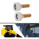 2 Stück Kabinentürrolle AT319018 passend für John Deere Kompaktlader 240 250 260 270