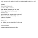 Peugeot 308 Mk1 Schrägheck (2011–2014) LED-Tagfahrlicht rechts