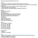 Radioantennenmast MCPZ-18813-D für Ford E-350 2001-2023
