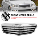 Chrom Front Grill Kühlergitter Kühlergrill Für Mercedes E-Klasse W212 2010-2013