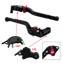 Palanca larga de embrague y freno adecuada para YAMAHA XSR900 XSR900GP MT-09 MT-09SP 2024-2025