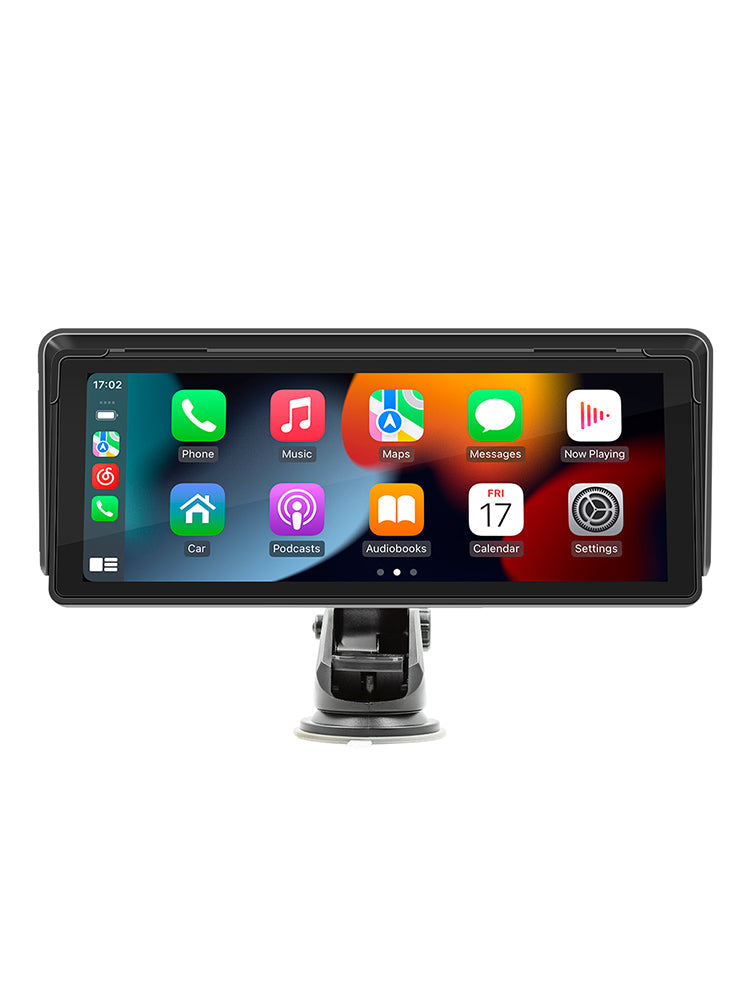 10,26" auton MP5-soitin Bluetooth-auton FM-lähetin Langaton Carplay 4 LED -kamera