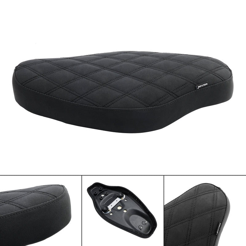 2023 Honda Cross Cub Cc110 Komplett gepolsterter Fahrer-/Beifahrersitz, schwarz