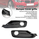2PCS Front Bumper Fog Light Grille Covers Für BMW 3 Series F30 F31 2013-2015