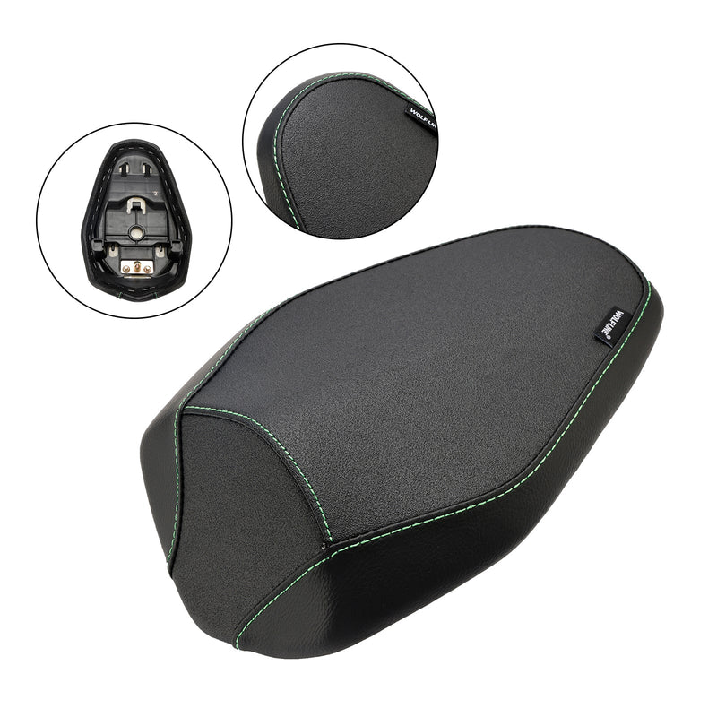 2023 Kawasaki Zx-4R Zx-4RR Hinten Passagier Sitz Kissen Sozius Flach Blacka