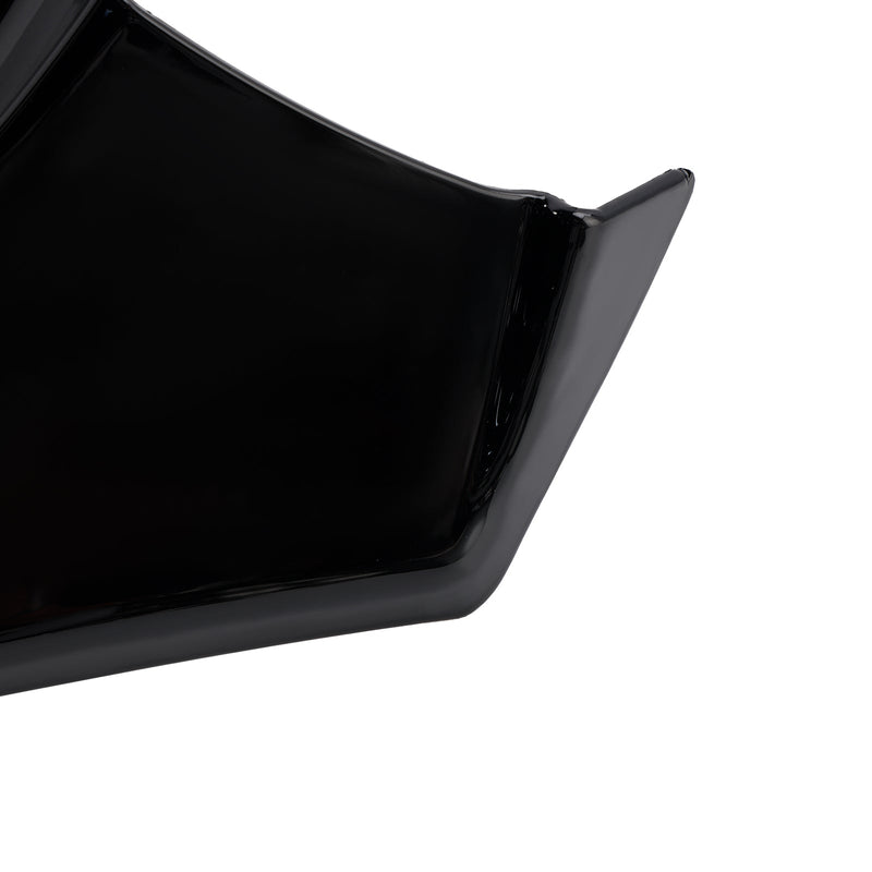 2021-2024 Kawasaki Z650 Etuvoiman spoilerin laajennus musta