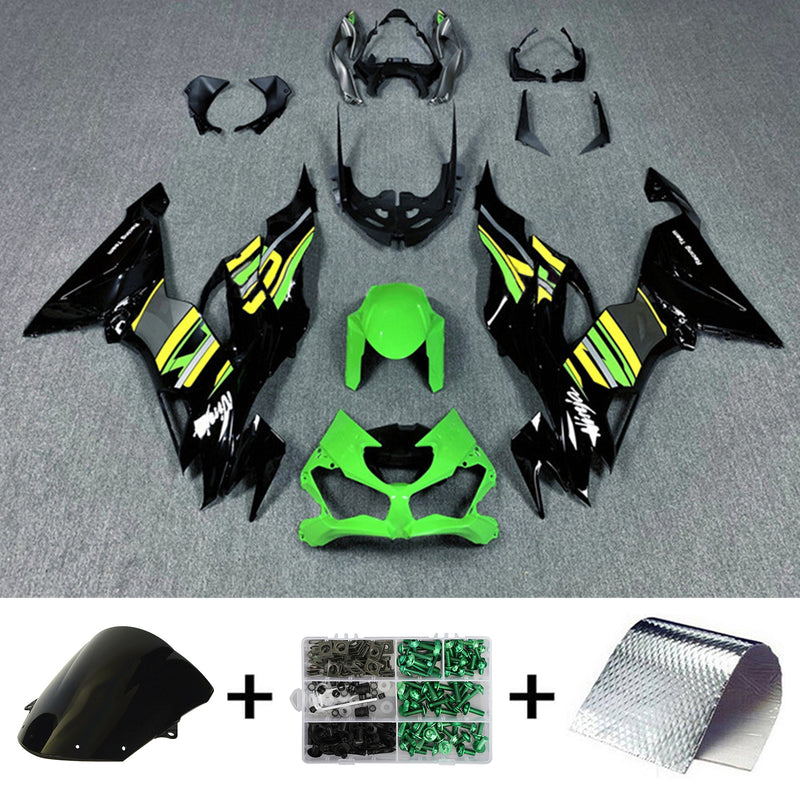 2019-2023 Kawasaki ZX6R Zestaw do wtrysku Waring Kit Plastikowe figi nadwozia