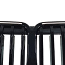 Frontstoßstangengrill mit LED-Beleuchtung, schwarz, einzeilig, passend für BMW X7 G07 (2023–2026)