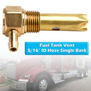 5/16 ""ID Schlauch Einzigen Barb Kraftstoff Tank Vent Assy 20560284 Für Kenworth Volvo