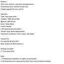 2015–2017 Audi A8 S8 2 Stück schwarz Front Nebel Grill Grill Licht Abdeckung