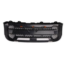 Frontstoßstangengrill mit LED-Beleuchtung, mattschwarz, passend für Ford Ranger (2004–2011).