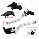 Palanca larga de embrague y freno adecuada para YAMAHA XSR900 XSR900GP MT-09 MT-09SP 2024-2025