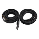 4PCS Auto Fenster Weathers + 2 Dichtungen Für GMC C1500 C2500 C3500 K1500 K2500 K3500