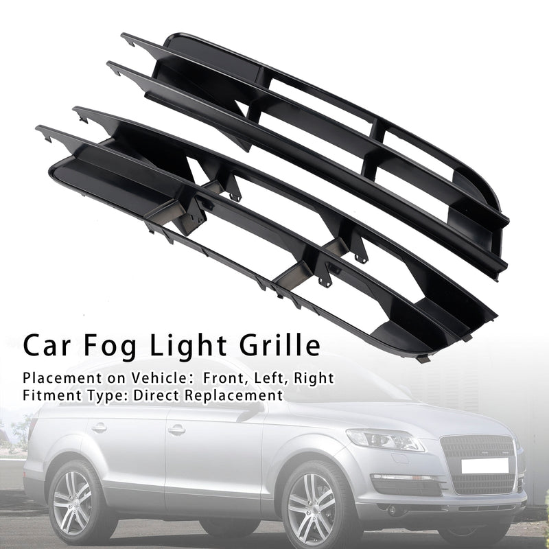 2007–2009 Audi Q7 1 Pari etukerroksen sauvan sumuvalot Grillin kannen aukko 4L0807681