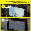 2020-2021 Ford Expedition King Ranch, Limited, Max King Ranch, Max Limited, Max Platinum, Max SSV, Max XLT, Platinum, SSV, XLT Apple USB CarPlay Upgrade Interface Module Sync 3 Media Hub F HC3Z-19A387-E