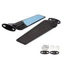 Black wing fin rearview mirrors for Honda CBR600F 2011-2014 and CBR650R 2019-2023