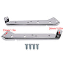 Pair of Saddlebag Rail Brackets 90718-79C for Touring Road Glide Flt 85-08