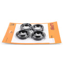 Gabel Simmerring Satz mit Staubkappen für Yamaha TTR125 TY125 YBR125 DT125 74-14