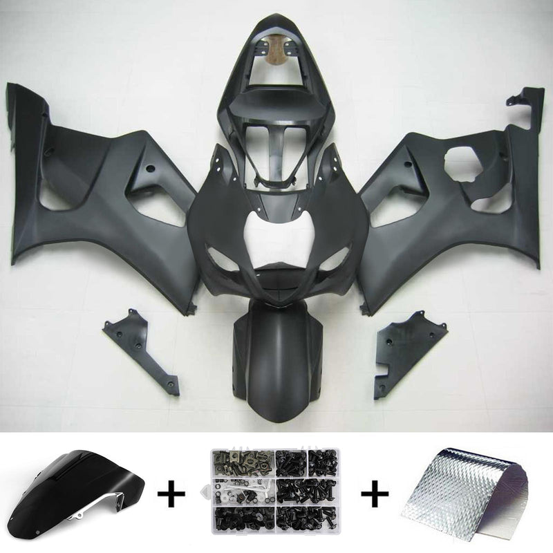 2003-2004 Suzuki GSXR1000 K3 Injektionsabzugs Kit Körperwerk Kunststoff ABS