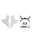 FLTRXSE-Modelle ab 2023 und FLTRX- und FLTRXSTSE-Modelle ab 2024 Seitenwandhalterungen Stützspoiler