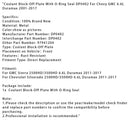 Kühlmittel-Blockierplatte mit O-Ring-Dichtung DP0402 für Chevy GMC 6.6L Duramax 2001-2017