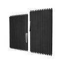 2Pcs Tasse Konsole Halter Rollo Abdeckung Fach Für BMW X5 X6 E70 E71 2007-2014